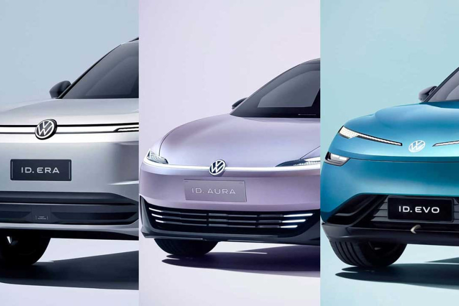 Volkswagen ID. ERA, ID. EVO ir ID. AERO: Naujosios elektromobilių eros vizija