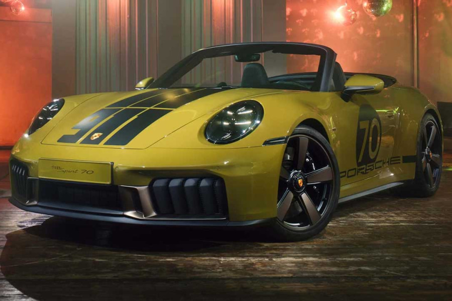 Porsche pristato 2026 metų 911 Spirit 70: Riboto leidimo modelis su istoriniais akcentais
