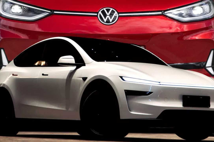 Volfswageno elektriniai automobiliai 2025 m.: kaip jie pranoko Teslą ir kitas rinkos milžines Europoje