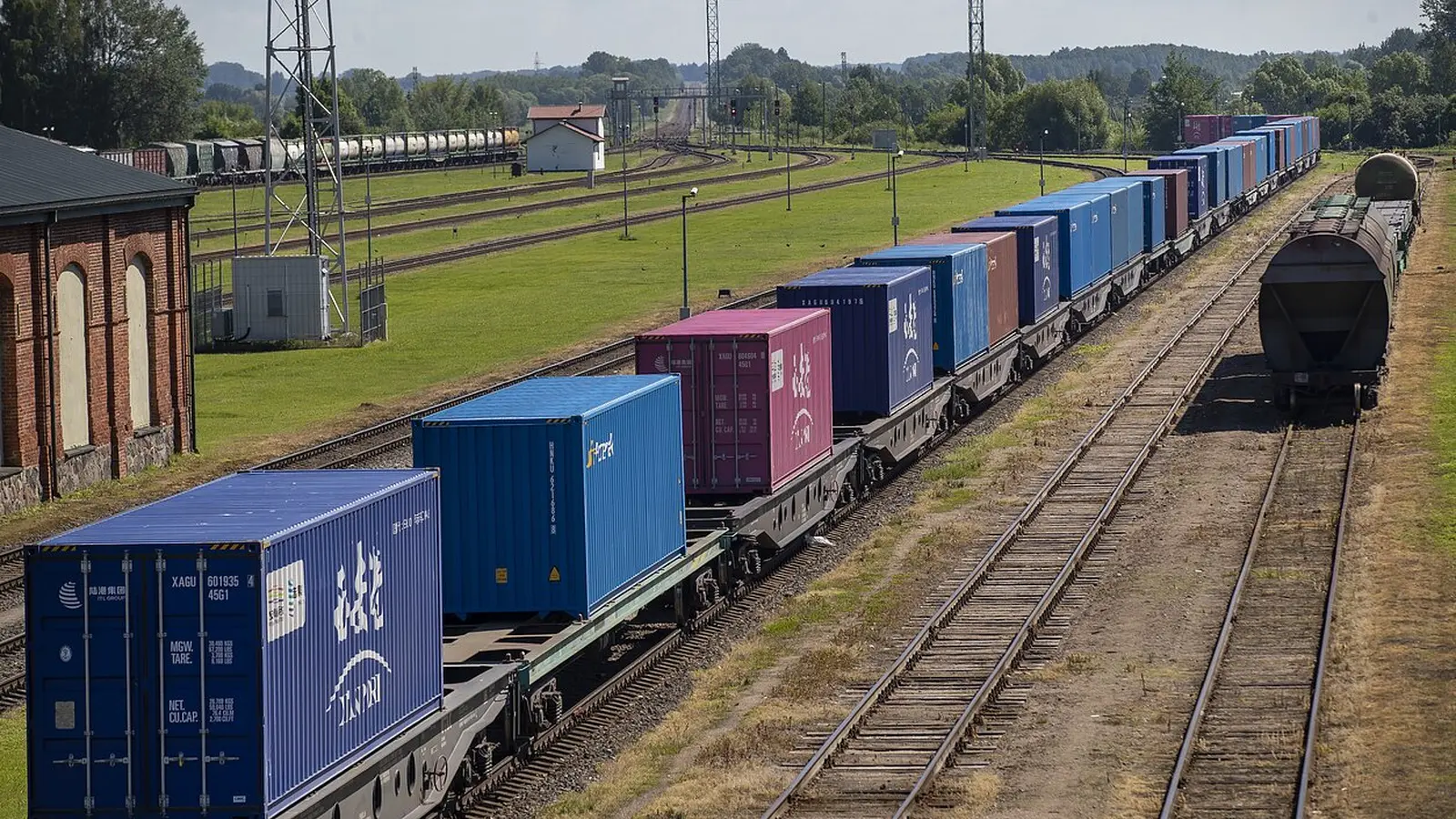 ES geležinkelių krovinių srautas 2025 metais sumažėjo
