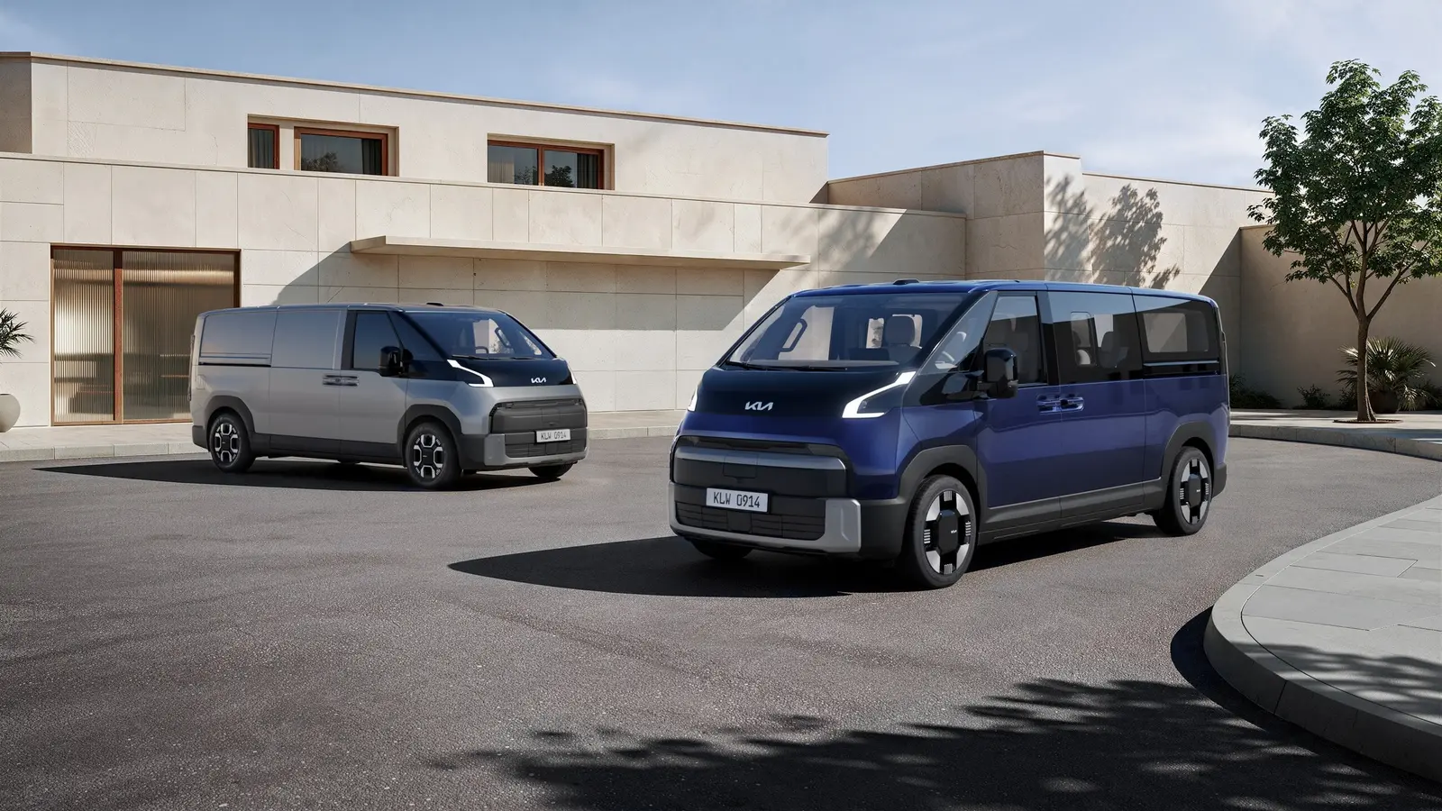 Kia PV7 elektrinis furgonas debiutavo IAA parodoje