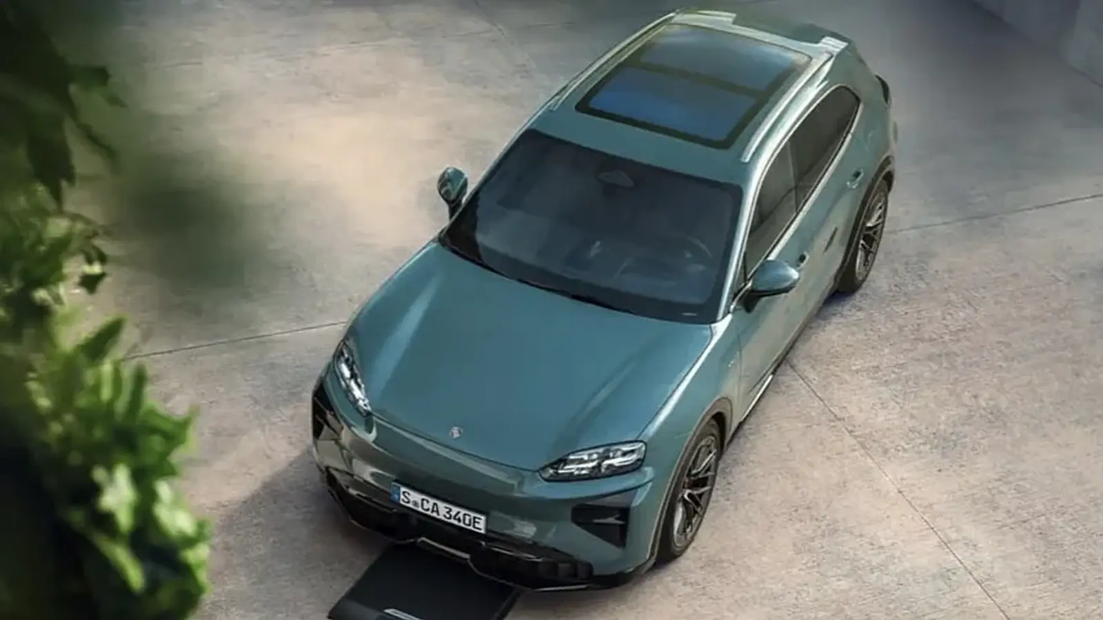 Porsche belaidis įkrovimas Cayenne Electric modeliui