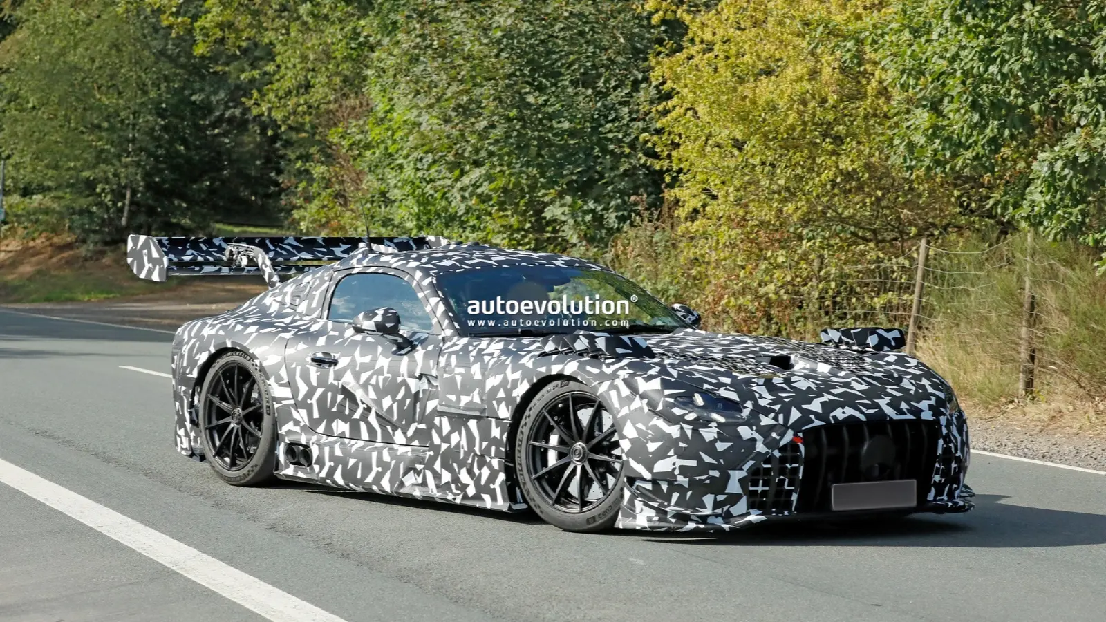 2027 Mercedes-AMG GT Black Series šnipų nuotraukos