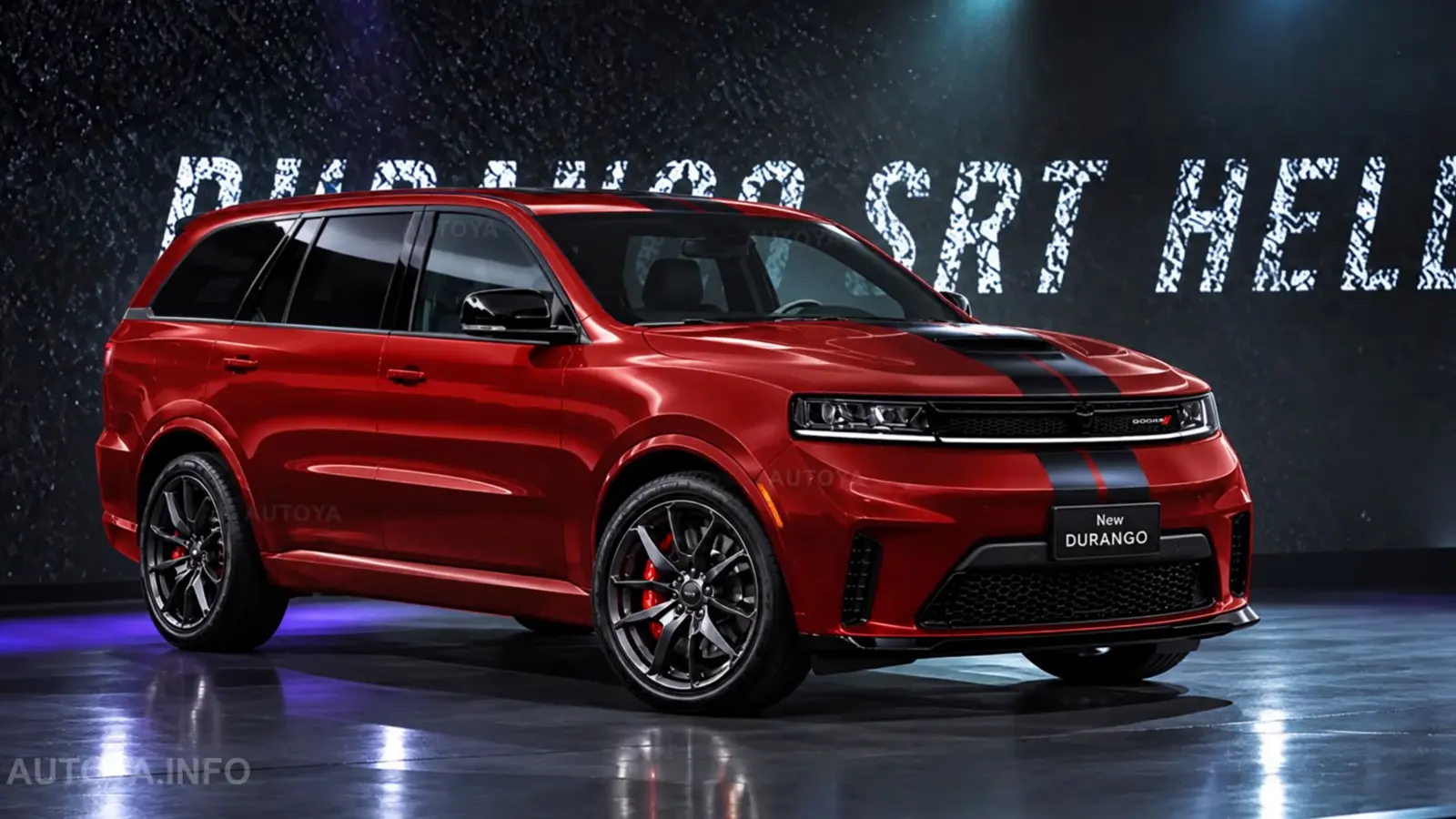 Dodge Durango vizija su Charger įkvėptu priekiu