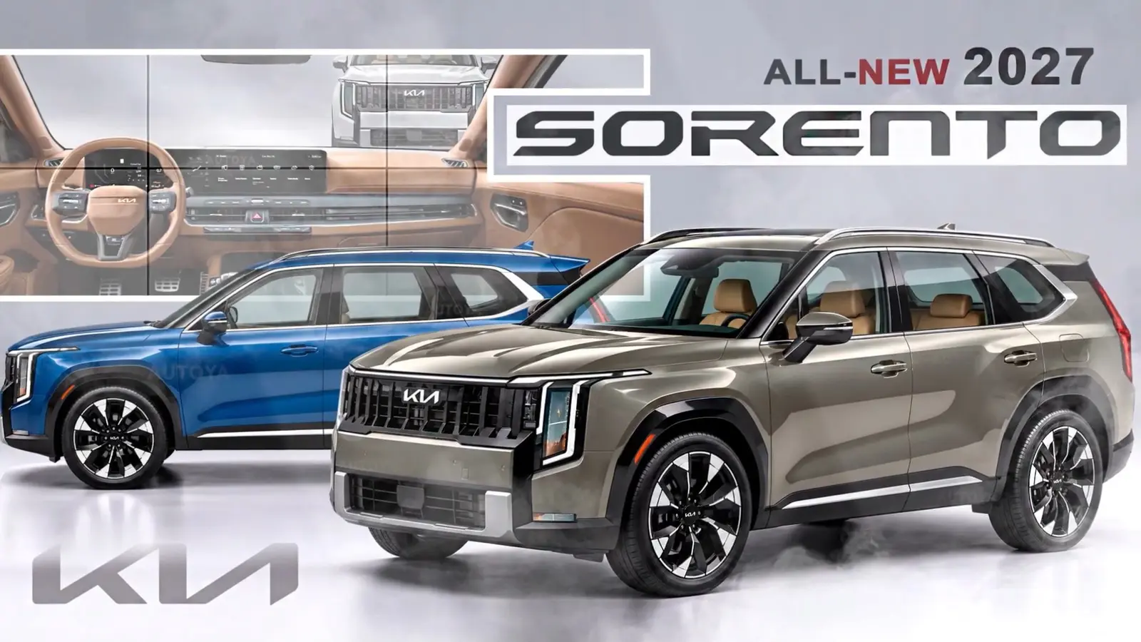 Kia Sorento 2027 m. atnaujinimas ir naujos kartos vizija