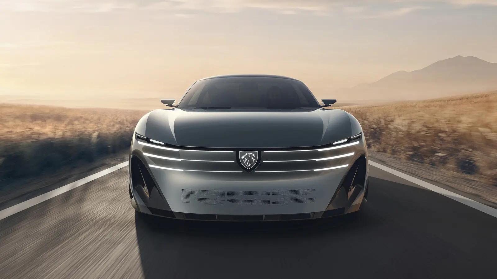 Peugeot RCZ Vision: elektrinis koncepcinis kupė