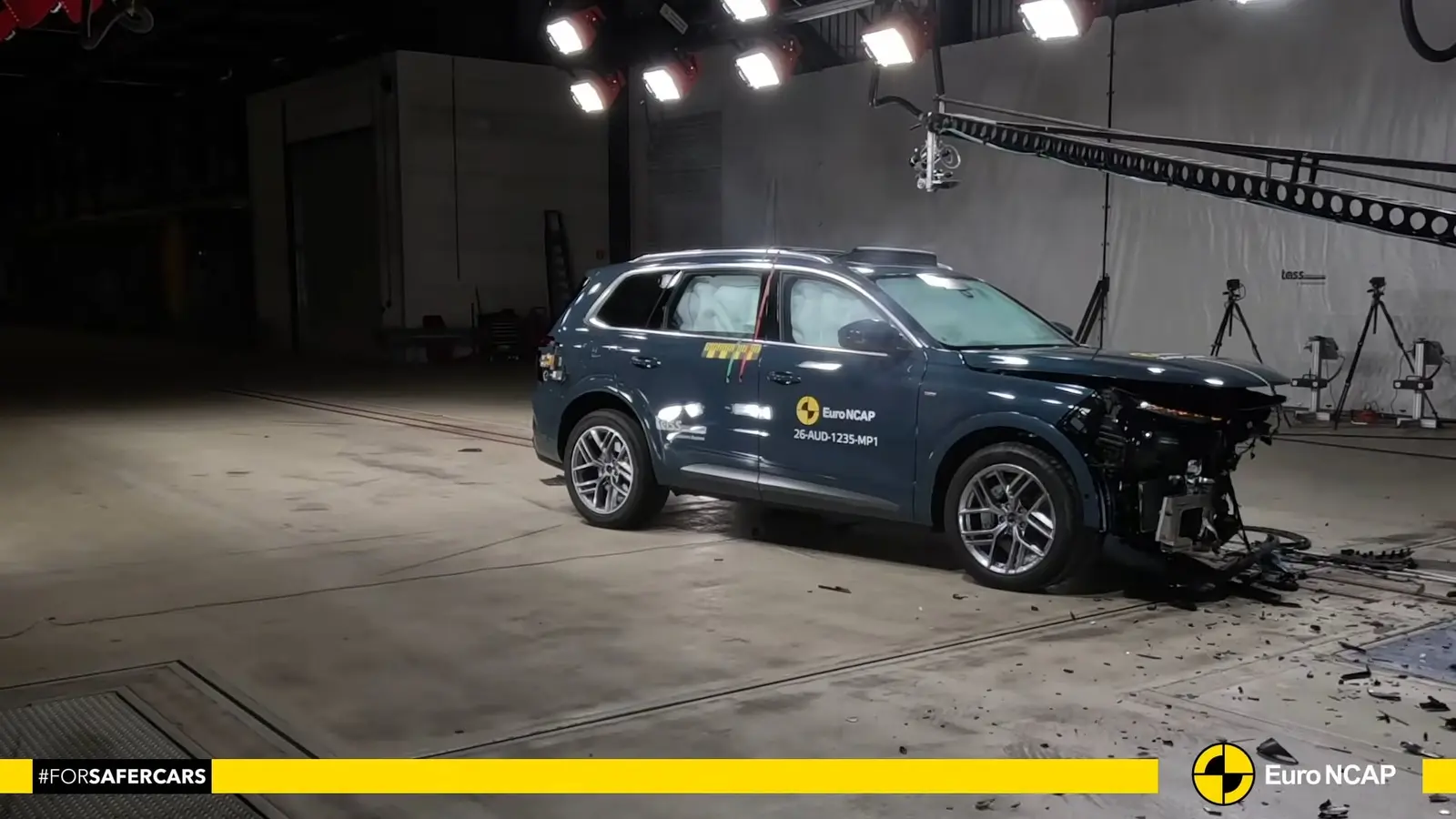 2027 m. Audi Q7 už valdiklius pelnė 5 Euro NCAP žvaigždutes