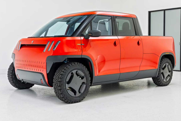 Telo MT1 – inovatyvus elektrinis pikapas: Mini Cooper dydis, Toyota Tacoma galimybės!
